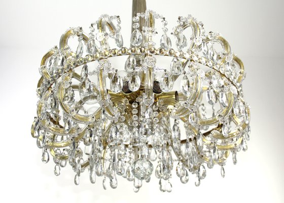 Imperial Chandelier in Crown Shape, 1950s-ZWH-1195905