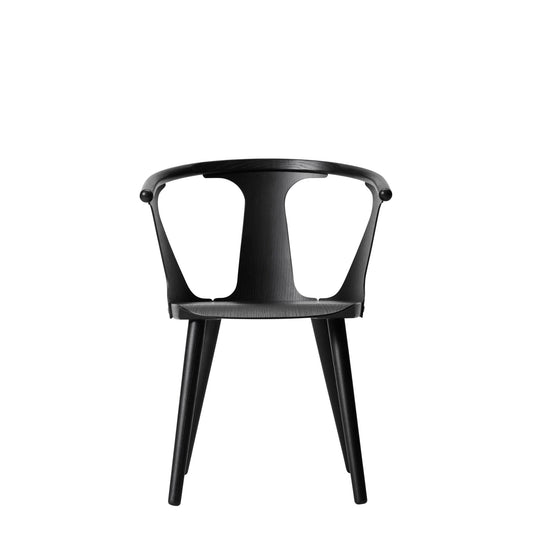 In Between SK1 Dining Chair by &tradition #Chrome/ Oiled Oak