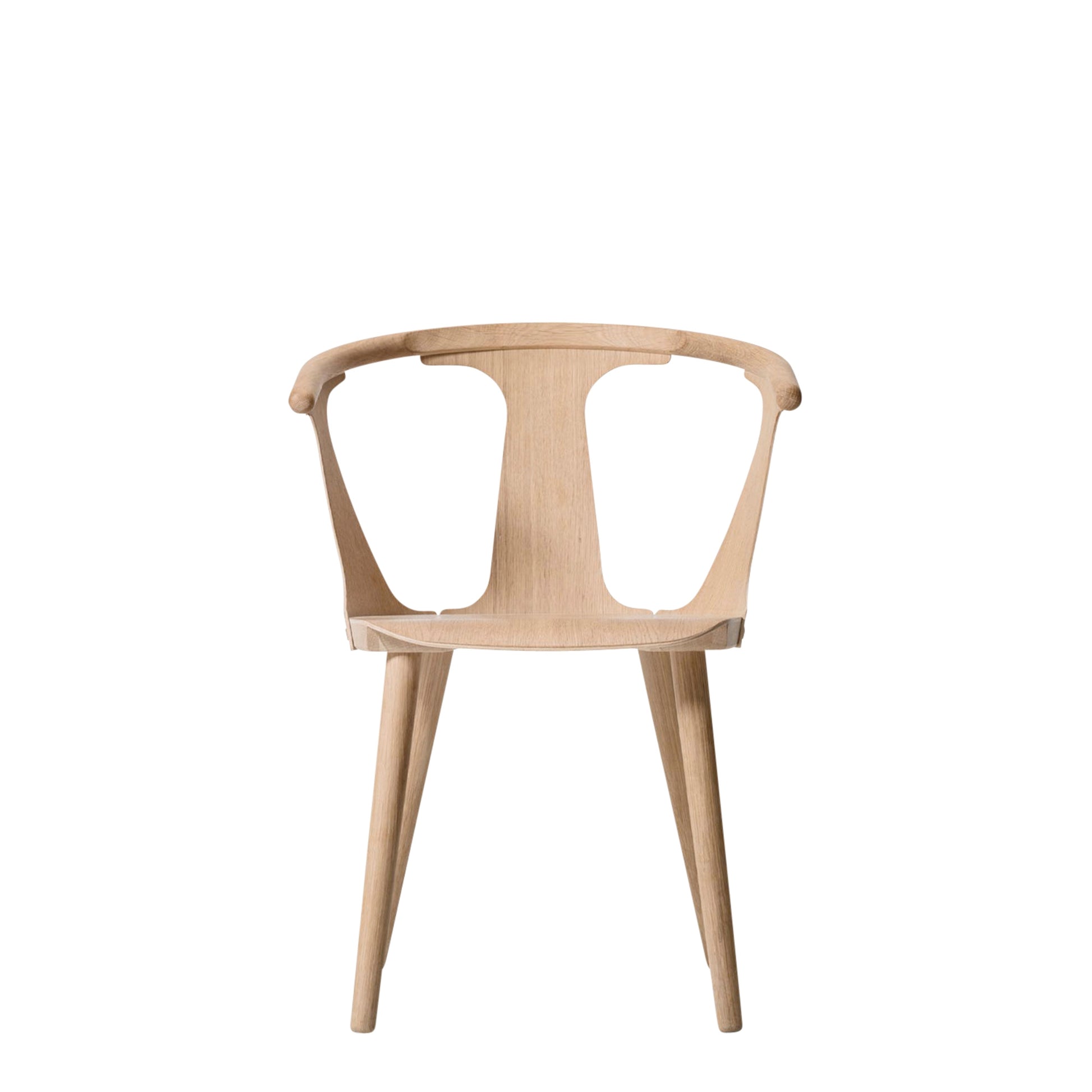 In Between SK1 Dining Chair by &tradition #Cream White/ Smoked Oak