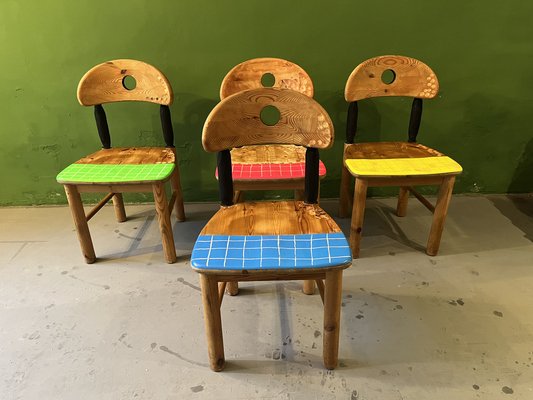 In Color We Trust Chairs, 1972, Set of 4-NS-1448966