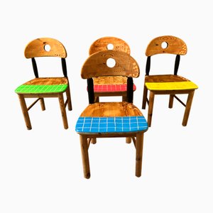 In Color We Trust Chairs, 1972, Set of 4-NS-1448966