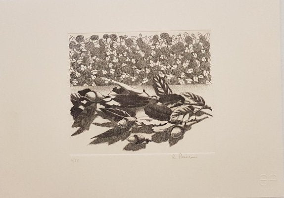 In the Nature - Original Etching by R. Piraino - 1970s 1970s-ZCI-755924