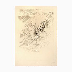 In the Space, Original Etching, Late 20th Century-ZCI-889839