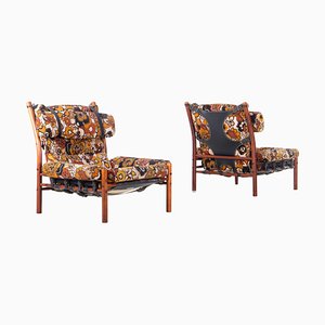 Inca Easy Chairs by Arne Norell, 1970s, Set of 2-QU-1706916