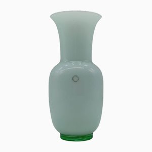 Incamiciato Green Murano Glass Vase by Tommaso Buzzi for Venini, Italy, 1994-YUW-2035102