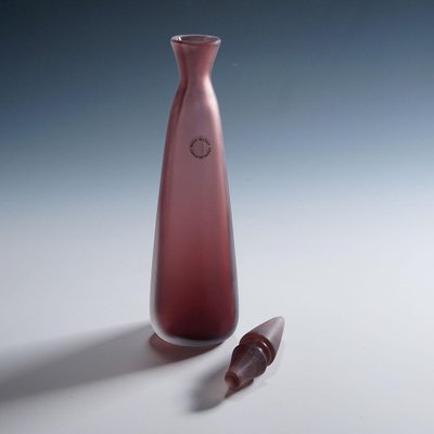 Inciso Glass Bottle attributed to Paolo Venini, 1990s-KJP-1823291