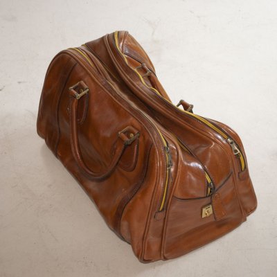 India Model Travel Bags, 1950s, Set of 4-JQO-1373392