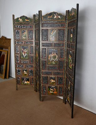 Indian Four-Part Screen, Rajasthan, Early 1900s-RVK-1409209