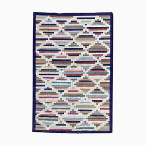 Indian Modern Durhie Kilim Flat Rug-YMM-1061992