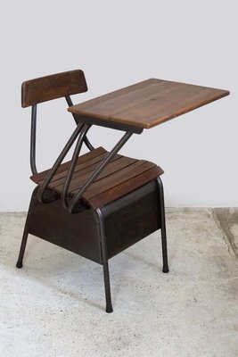 Indian School Desk Chair, 1950s-GQ-766658