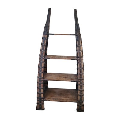 Indian Shelf in Teak and Metal-TCS-1742975