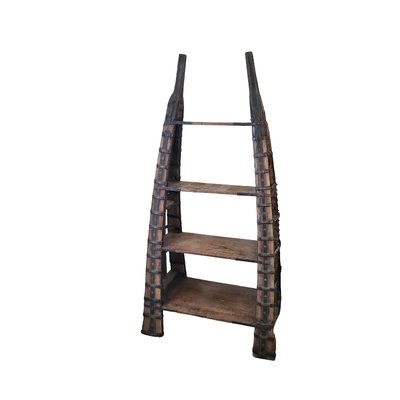 Indian Shelf in Teak and Metal-TCS-1742975