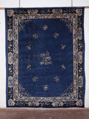 Indigo Blue Peking Rug-MBH-1032326