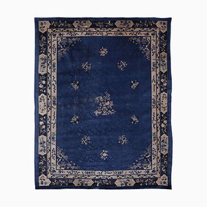 Indigo Blue Peking Rug-MBH-1032326