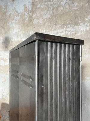 Industrial 3-Door Locker from Strafor, 1940s-UX-1776068