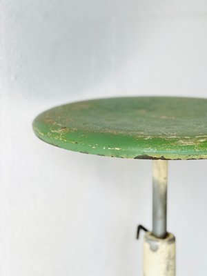 Industrial Adjustable Metal Stool, 1960-ALG-2020398