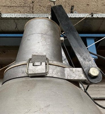 Industrial Aluminium Pendant Light, 1950s-JC-1803343