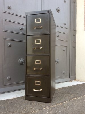 Industrial Archiving Cabinet from Strafor, 1930s-GQM-635629