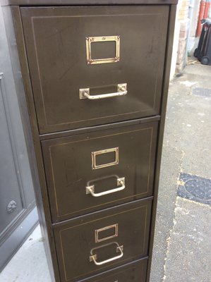 Industrial Archiving Cabinet from Strafor, 1930s-GQM-635629