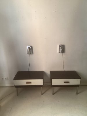 Industrial Bedside Wall Lights by Raymond Loewy for Swivelier, 1960s, Set of 2-SU-1705782