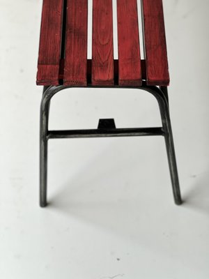 Industrial Bench in Pine, 1970s-ALG-1352965