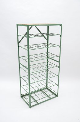 Industrial Boltless Shelving in Metal Steel with Seven Shelves, 1950s-KQB-1250137