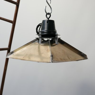 Industrial Brass Reflector Pendant Light-JRP-1150833