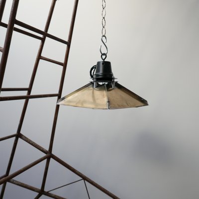 Industrial Brass Reflector Pendant Light-JRP-1150833