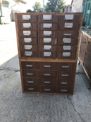 Industrial Cabinet With Drawers, 1950s-OXJ-1189723