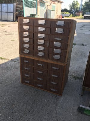 Industrial Cabinet With Drawers, 1950s-OXJ-1189723