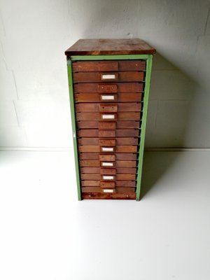 Industrial Cabinet with Drawers, 1960s-ALG-985608