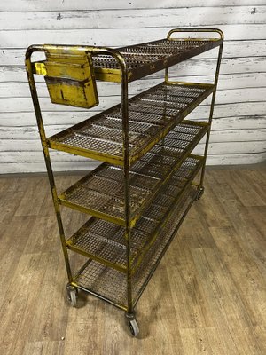 Industrial Cart Rack in Iron-GUH-1749079