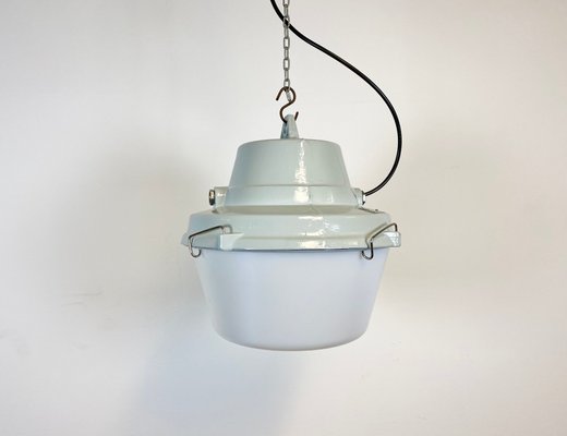 Industrial Cast Aluminium Pendant Lamp, 1990s-CGF-828602