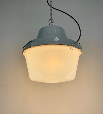 Industrial Cast Aluminium Pendant Lamp, 1990s-CGF-828602