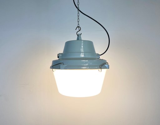 Industrial Cast Aluminium Pendant Lamp, 1990s-CGF-828602