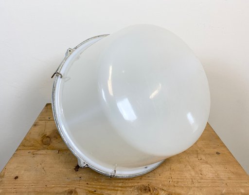 Industrial Cast Aluminium Pendant Lamp, 1990s-CGF-828602