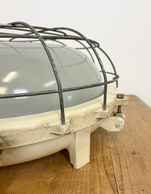 Industrial Cast Iron Wall or Ceiling Lamp, 1970s From Elektrosvit-CGF-1110372