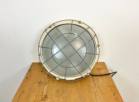 Industrial Cast Iron Wall or Ceiling Lamp, 1970s From Elektrosvit-CGF-1110372