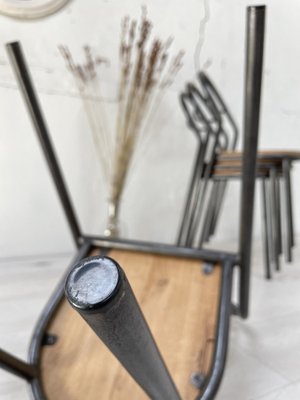 Industrial Chair by René Herbst for Mobilor, 1950s-UX-1089039