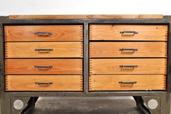 Industrial Chest of Drawers, 1950s-AOX-1768650