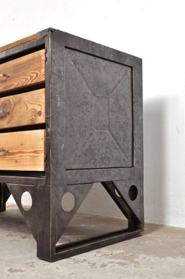 Industrial Chest of Drawers, 1950s-AOX-1794548