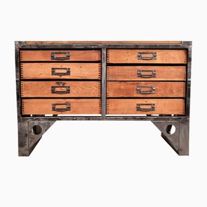 Industrial Chest of Drawers, 1950s-AOX-1787915