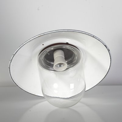 Industrial Czech Bunker Ceiling Lamp-ALG-694711