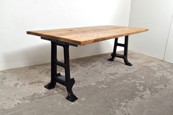 Industrial Dining Table, 1950s-AOX-1781241