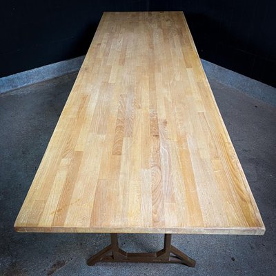 Industrial Dining Table in Beech-IA-1725878