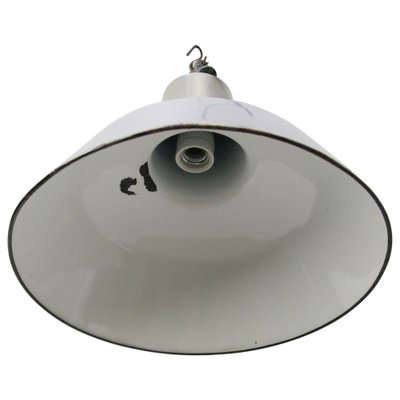 Industrial Dutch Grey Enamel Pendant Lights from Philips-BLS-1319732