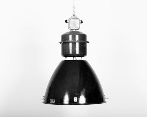 Industrial Enamel Pendant Lamp from Elektrosvit, 1970-MIS-1419779