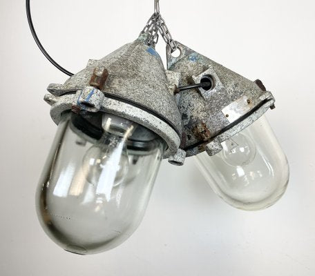 Industrial Explosion Proof Pendant Light from Elektrosvit, 1970s-CGF-1373680