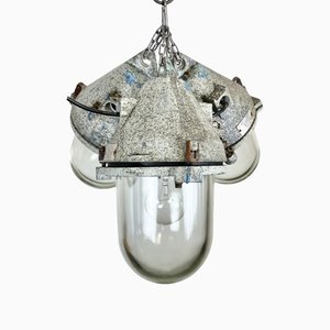 Industrial Explosion Proof Pendant Light from Elektrosvit, 1970s-CGF-1373680