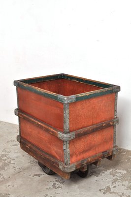 Industrial Factory Cart, 1950s-AOX-2024595